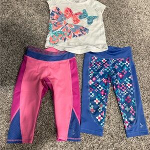 Gymboree Kids Matching Set - Pink, Blue, White